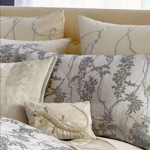 Michael Aram Wisteria collection- 2 standard shams